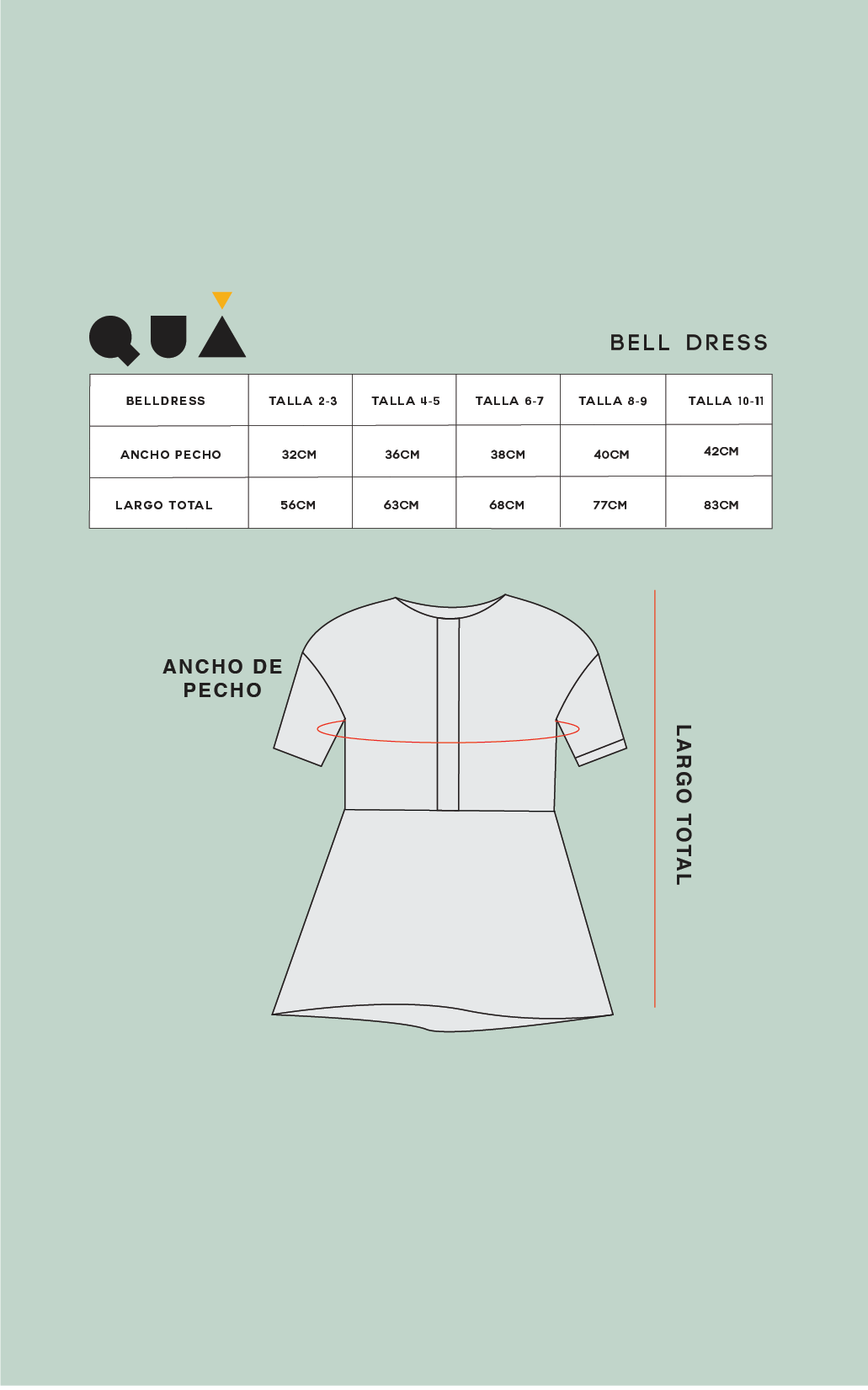 BELLDRESS CARGO VERDE