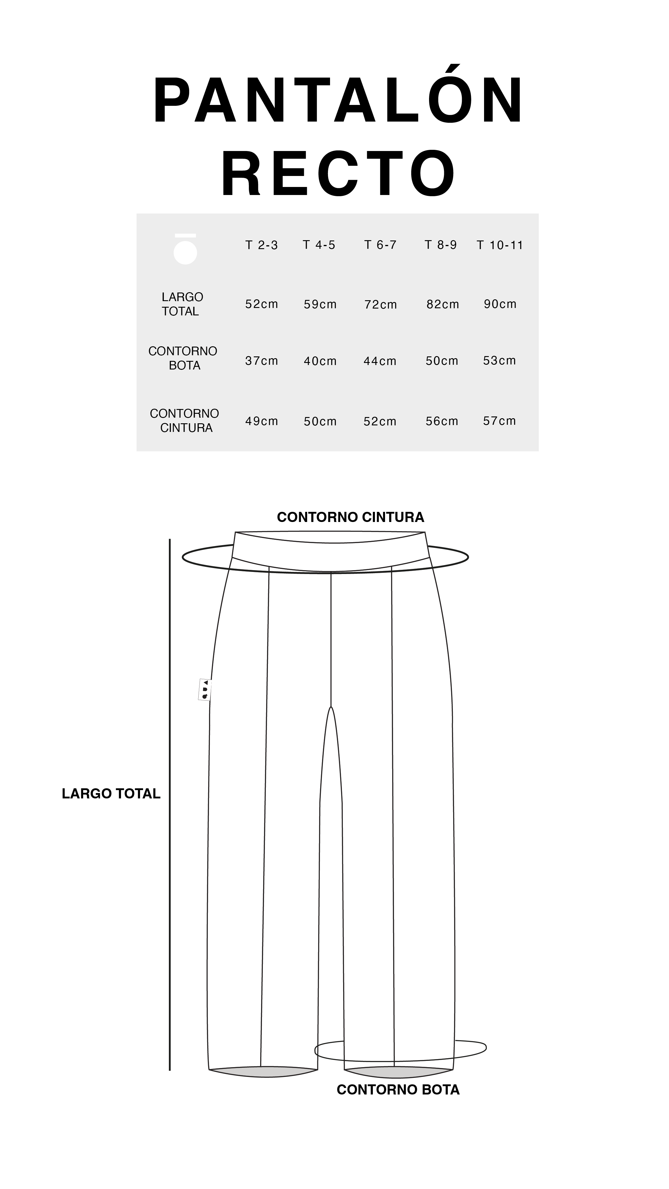 Pantalón recto Bota ajustable Creamy Pistacho