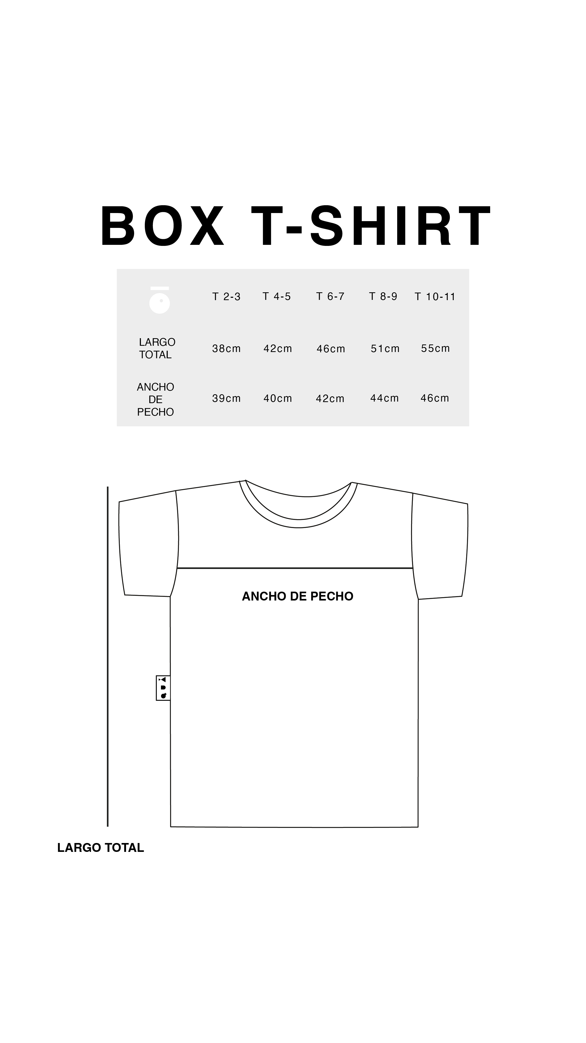 Box-Shirt Latte Azul Nocturno