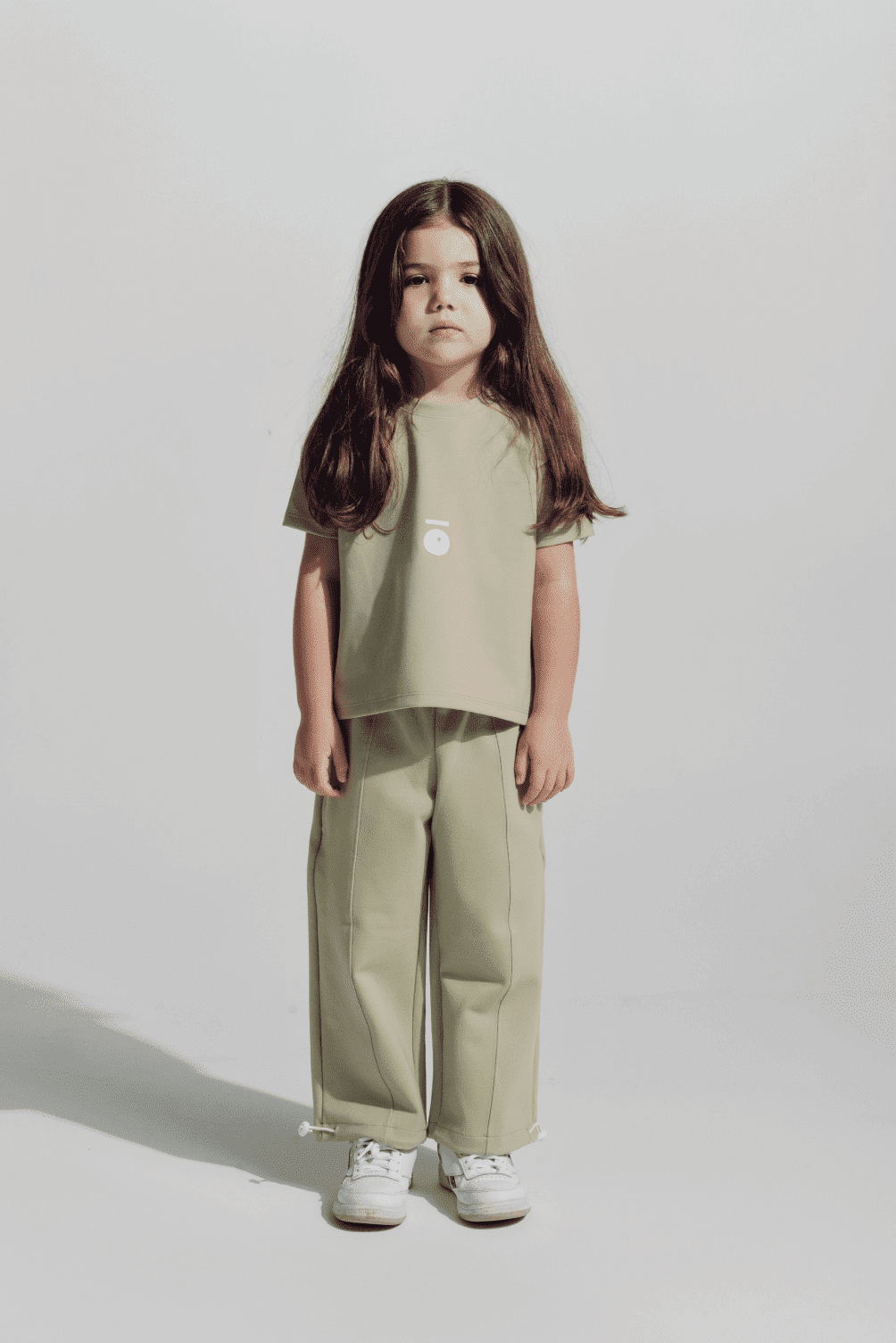 Pantalón recto Bota ajustable Creamy Pistacho