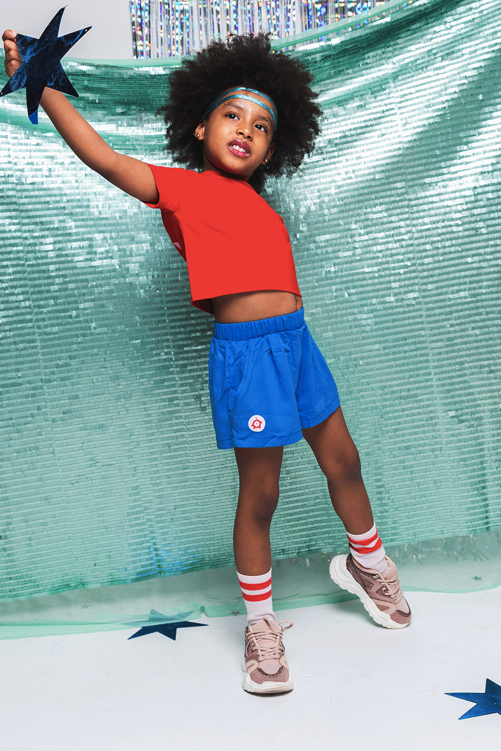 SHORT AZUL - Qua Kids