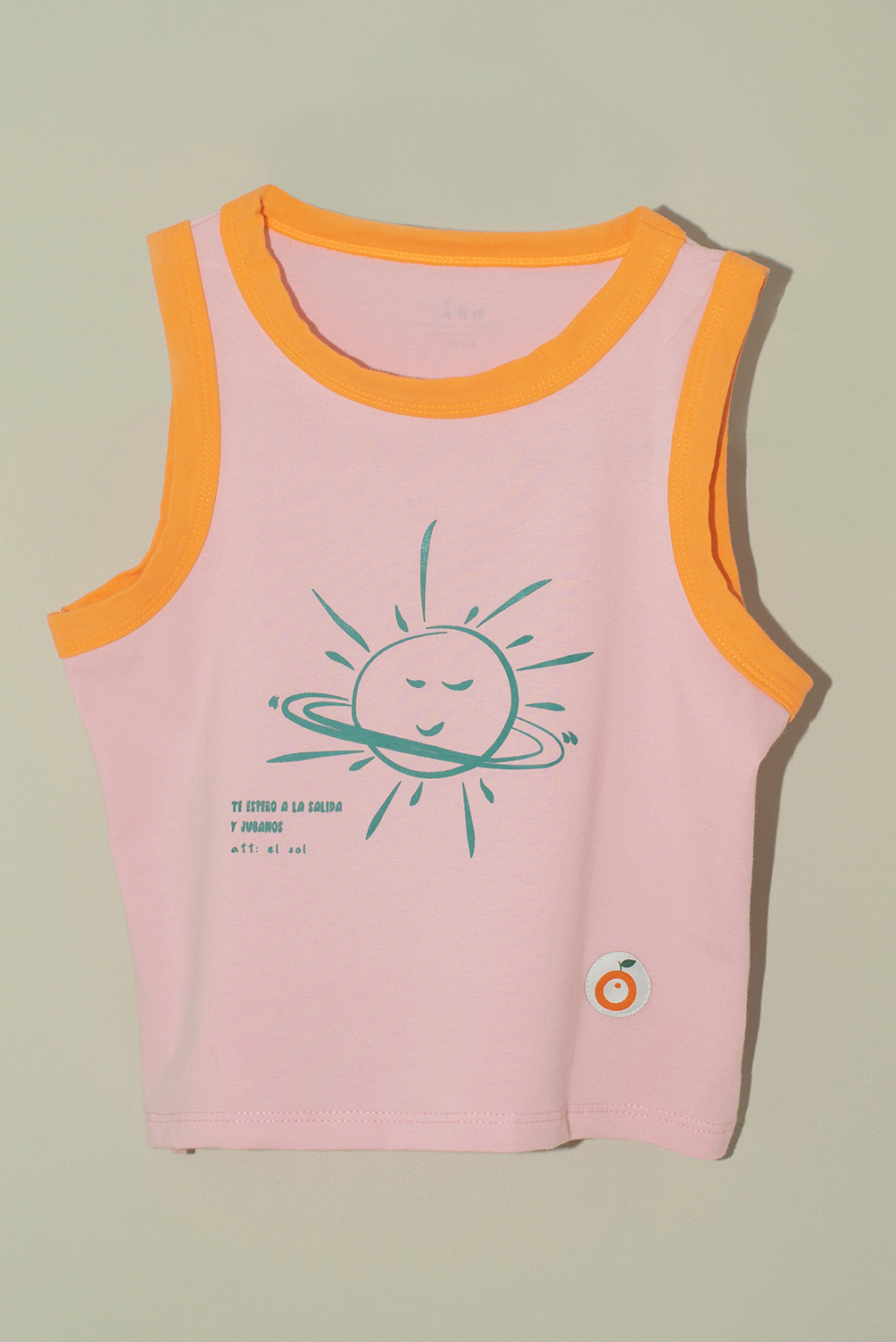 TANK TOP SOL PARCHADO - Qua Kids
