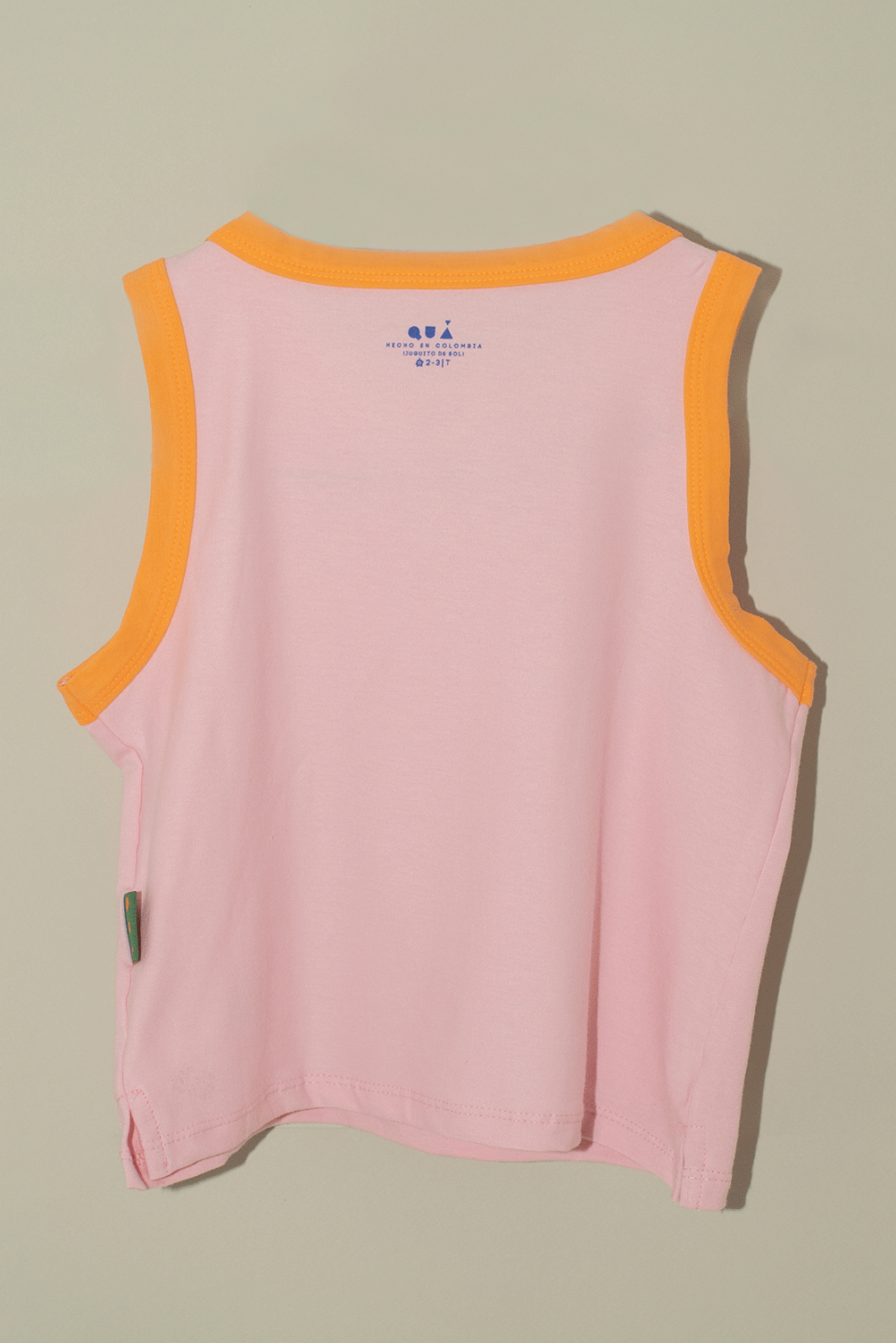 TANK TOP SOL PARCHADO - Qua Kids
