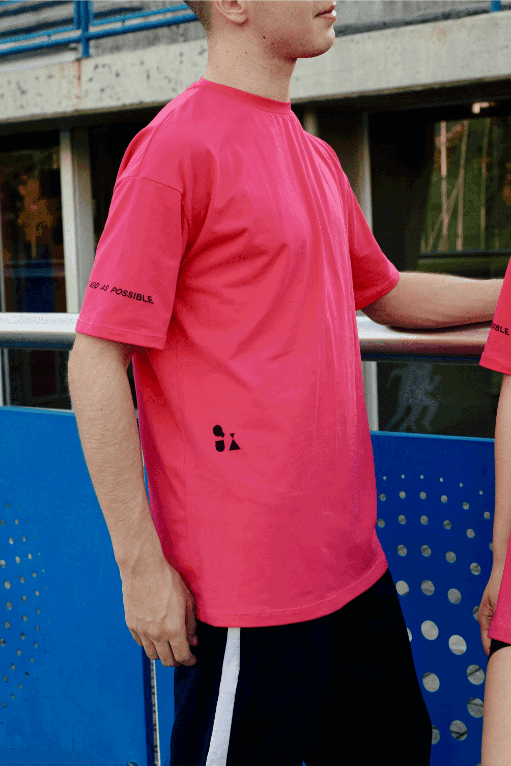 TSHIRT FUCSIA MAXI