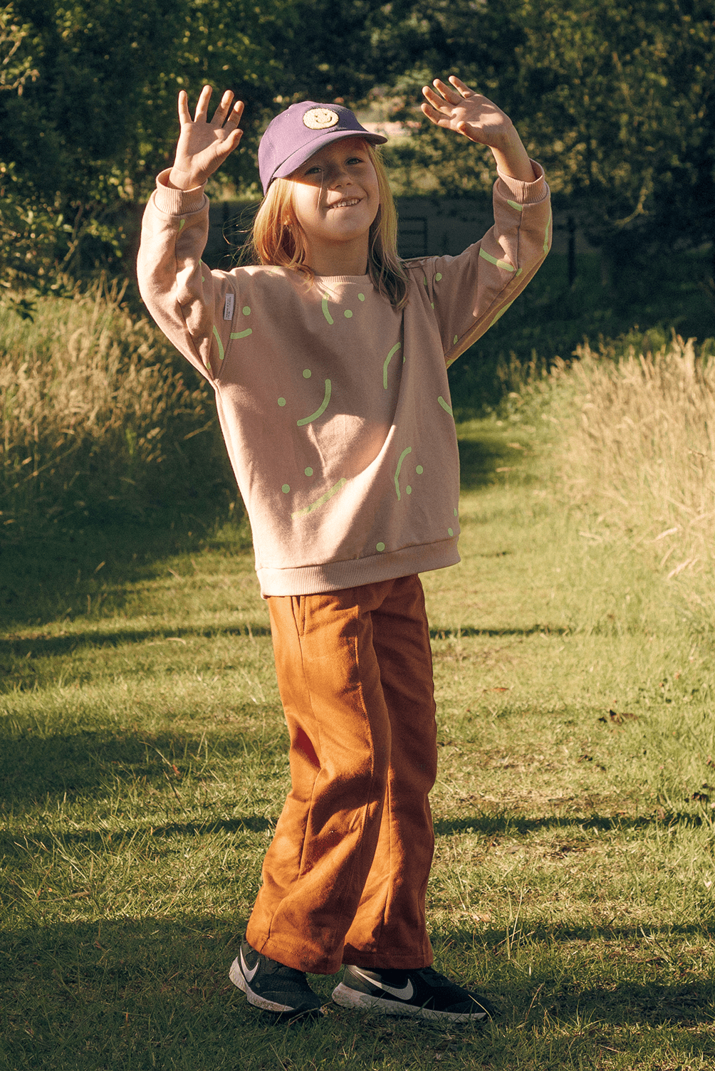 SUDADERA OCRE EQUIPO TIERRA